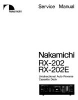 Nakamichi RX-202E-Service-Manual 
